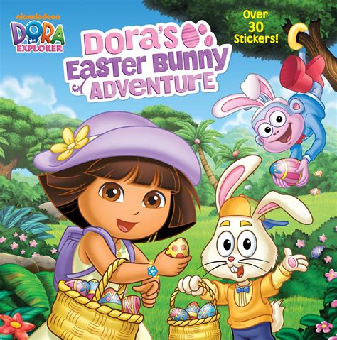 Dora The Explorer 8x8 Quality Doras Easter Bunny Adventure Dora