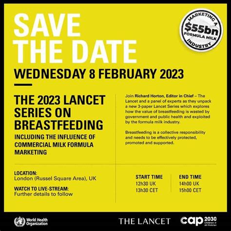 Launch Of The 2023 Lancet Series On Breastfeeding Healthy Newborn Network