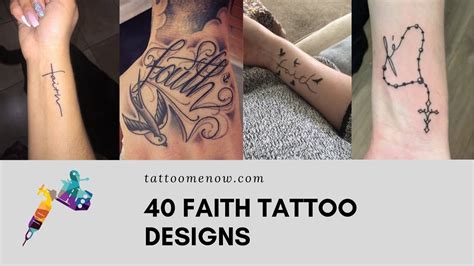 40 Faith Tattoo Designs Youtube