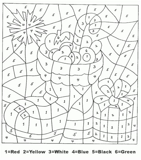 Every picture is available in three modes: Christmas Color By Numbers - Best Coloring Pages For Kids