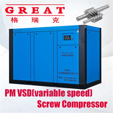 Permanent Magnetic Frequency Conversion Screw Air Compressor Parts