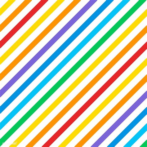 Seamless Colorful Diagonal Stripes Pattern Vector Free Image By