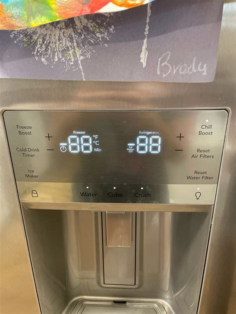 I Have A Frigidaire Gallery Model Grsc2352af The Display Is Saying OFF