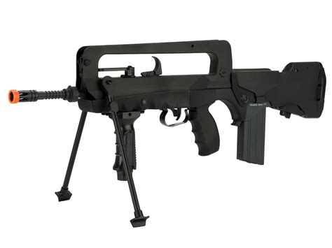 Cybergun Famas F1 Evo Machine Gun Aeg Black Airsoft Gun