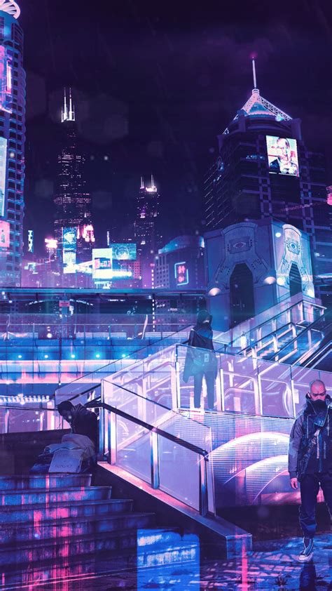Cyberpunk City Wallpapers - Top Free Cyberpunk City Backgrounds ...