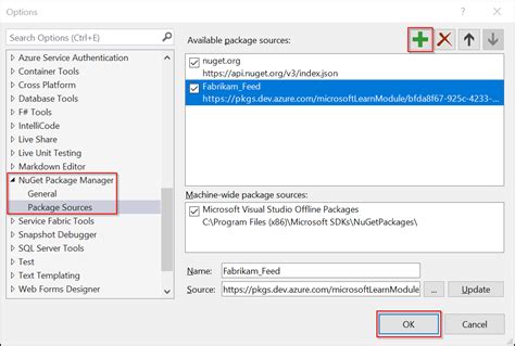 Install Nuget Packages Using Visual Studio Azure Artifacts