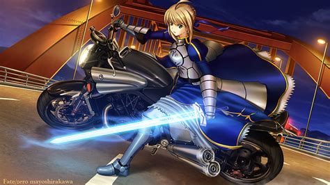 Anime Character Riding Motorcycle Anime Motorcycle Hd Wallpaper Pxfuel