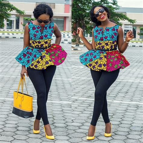Pin by aline mbarga on ankara styles❤️ | african tops for women, african print tops, african fashion ankara. Model de haut en pagne pour Android - Téléchargez l'APK