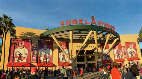 [OC] Homeplate Entrance of Angel Stadium in Anaheim, CA ( Across the