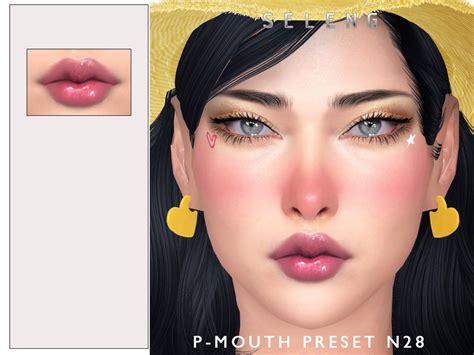 The Sims Resource P Mouth Preset N28 Patreon Sims 4 Game Mods Sims