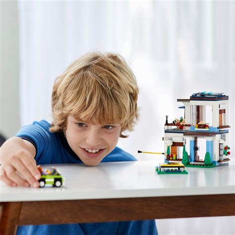 Lego Creator Modular Modern Home 31068 Building Kit 386 Piece