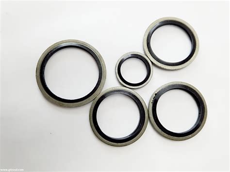 18 12 Bsp Nbr And Steel Hydraulic Bonded Seal Ring Buy Product