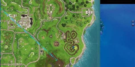 Fortnites Salty Springs Treasure Map Where To Find The Treasure