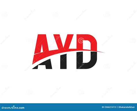 Ayd Letter Initial Logo Design Vector Illustration Stock Vector