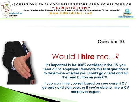 10 Questions To Ask Yourself Before Sending Off Your Cv