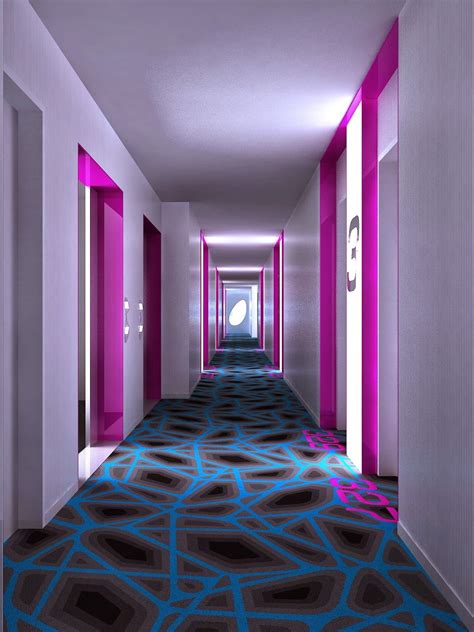 Prizeotel Hamburgles Plus Beaux Hotels Design Du Monde Hotel Hallway