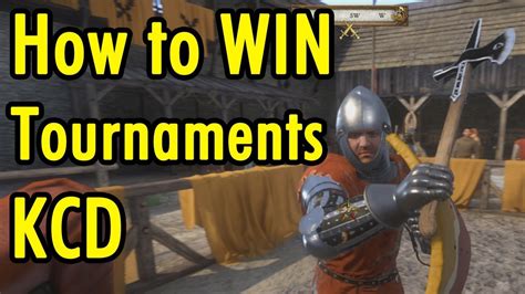 How To Win Tournaments Kingdom Come Deliverance Youtube