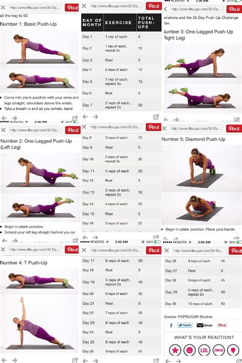 30 Day Push Up Challenge Exactly What I Needed For My Arms And Back