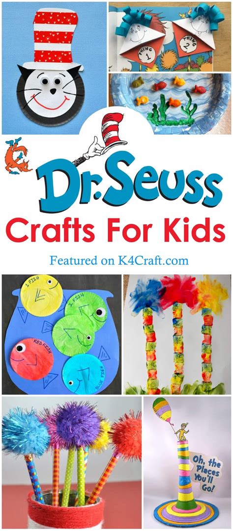Easy Dr Seuss Crafts And Activities For Kids K4 Craft