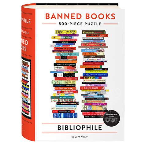 Chronicle Bibliophile Banned Books Puzzle 500pcs Puzzles Canada