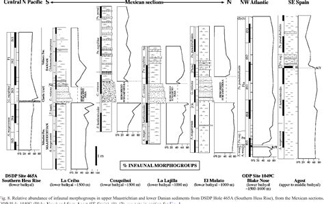 Figure 8 From Cretaceouspaleogene Boundary Bathyal Paleo Environments