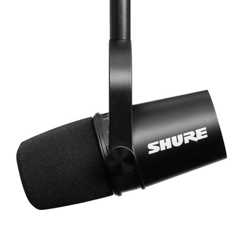 Shure Mv7 Podcast Microphone Black — Studiocare