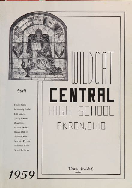 Explore 1959 Central High School Yearbook Akron Oh Classmates