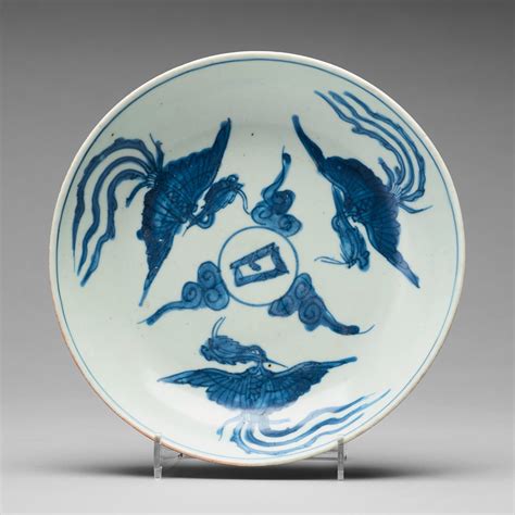 A Blue And White Porcelain Dish Ming Dynasty 1368 1644 Bukowskis