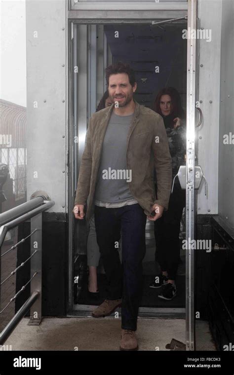 Point Break And Joy Star Edgar Ramirez Attends A Photocall At The Empire State Building