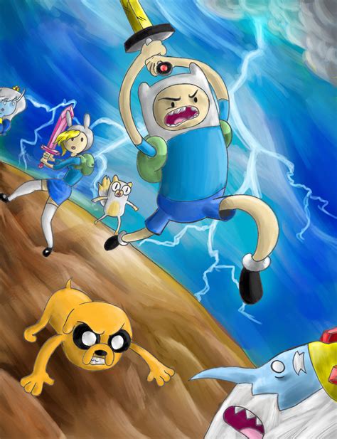 Epic Battle Adventure Time With Finn And Jake Fan Art Fanpop