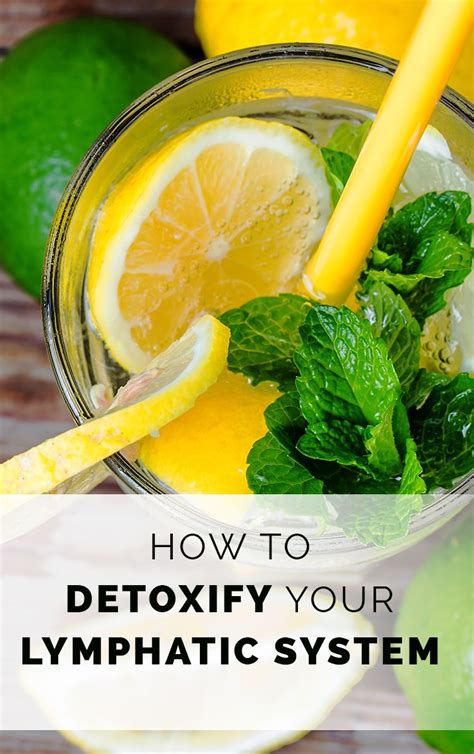 How To Detoxify Your Lymphatic System Healthy Healthy Tips Detox