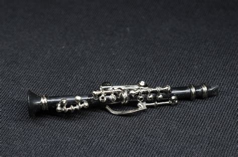 Clarinet Brooch Clarinet Miniblings Pin Badge Pin Box Etsy