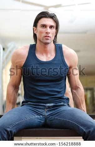 man tank top stock  images pictures shutterstock