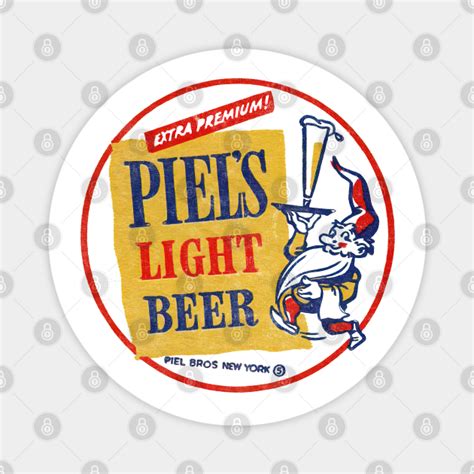 Piels Light Beer Defunct Logo Design Beer Lover Ts Magnet