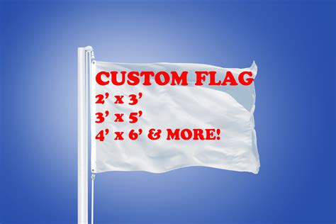 Custom Made Flags Various Sizes Your Logo Or Design Etsy