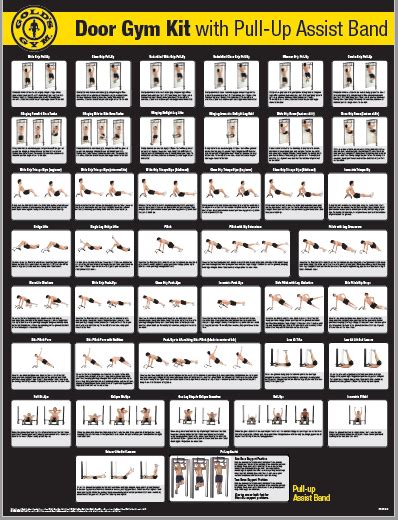 Golds Gym Xrs 50 Workout Chart