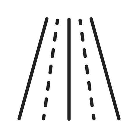 Highway Icon Vector Image Suitable For Mobile Apps Web Apps And Print