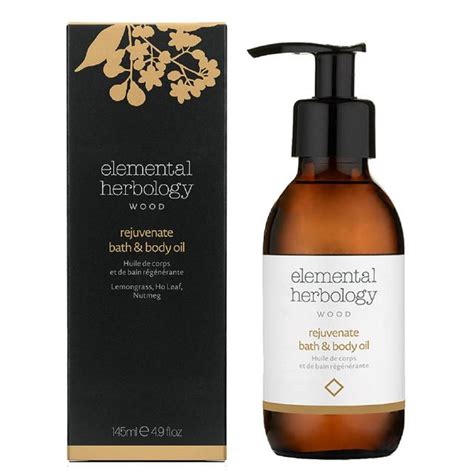 Elemental Herbology Rejuvenate Bath And Body Oil Ocado