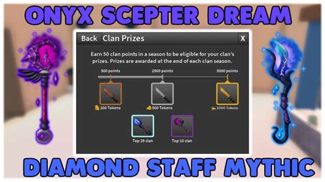 Claiming Onyx Scepter Diamond Staff W Gameplay Roblox Assassin