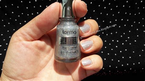 Flormar Glitter Gl14 Holographic Silver Nail Enamel