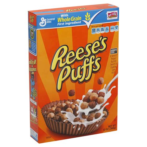 general mills reese s puffs cereal corn puffs 13 oz 368 g shop your way online shopping