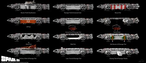 space 1999 eagle types updated by tenement01 on deviantart