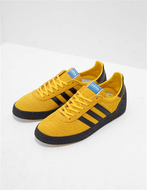 Adidas Originals Leather Mens Montreal 76 Yellow For Men Lyst