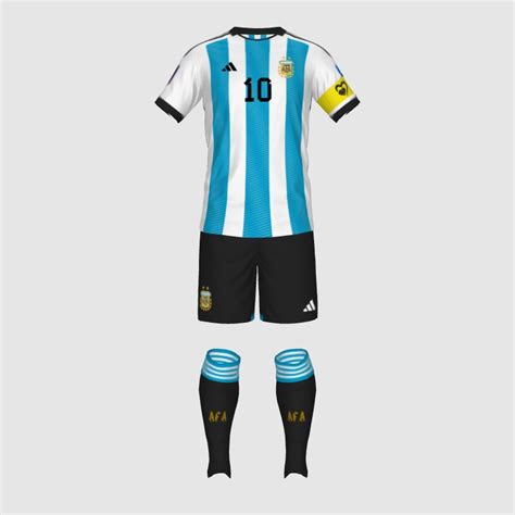 Argentina Wc Home Kit Fifa 23 Kit Creator Showcase