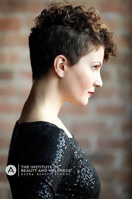 Asymmetrical curly pixie cut for round face. 60 Best Hairstyles for 2015 | PoPular Haircuts