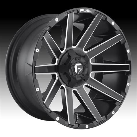 Fuel Contra 20x9 5x13975x150 20et 11010mm Matte Black Milled Wheel