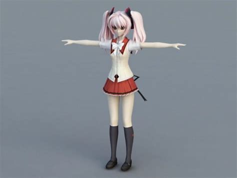 Discover Anime Girl D Model Latest Dedaotaonec