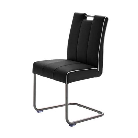 Create a professional environment with these office and conference room chairs. Wilson Black Faux Leather Metal Swinging Dining Chair ...