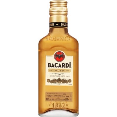 bacardi gold rum 200 ml pick ‘n save