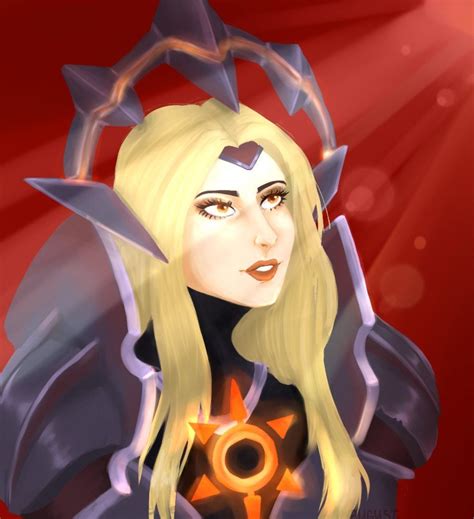 Solar Eclipse Leona Fanart By Me Whats Our Favorite Skin On Leona 3